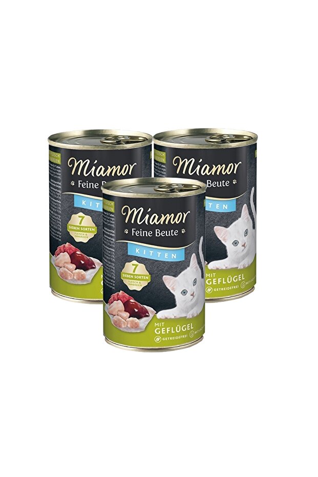 Vd Tavuklu Yavru Kedi Çorbası 135 Ml 3'lü Paket - 1