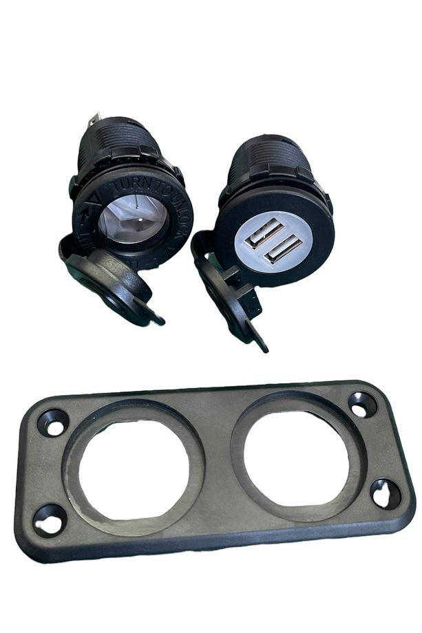 2.1 A Harici 2 Li Usb Yuvası Ve Çakmak Soketi Girişi 2 Li 12volt / 24 Volt Eng Pro - 5