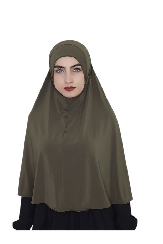 (غطاء الصلاة) قطعة واحدة عملية كبيرة الحجم وشاح حجاب