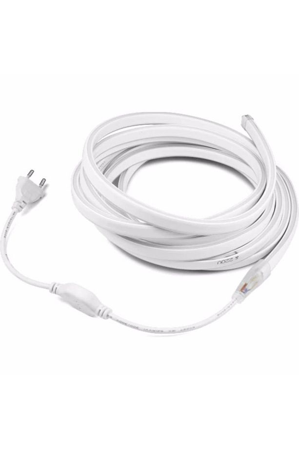 5 Metre Neon Led Günışığı 220 Volt Hortum Led Tak Çalıştır Şerit Led Yüksek Işık Su Geçirmez - 2
