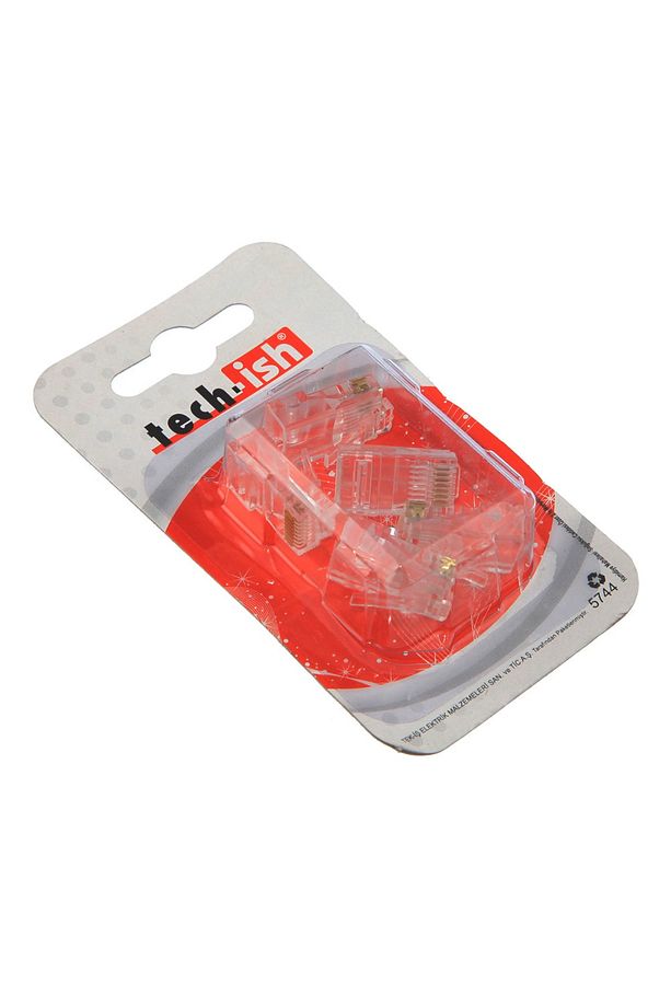 8p-8c Bilgisayar Rj-45 Plug Network Rj45 Jack Konnektör 5 Adet - 2