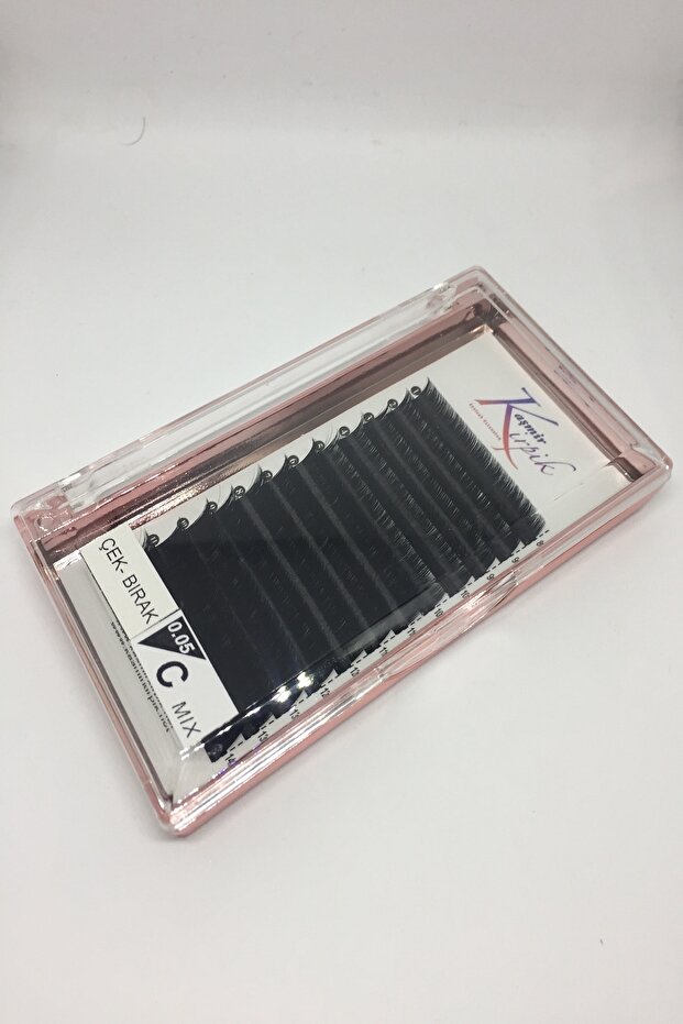 Çek Bırak C Kıvrım 0.05mm Mix Boy Kirpik - 3