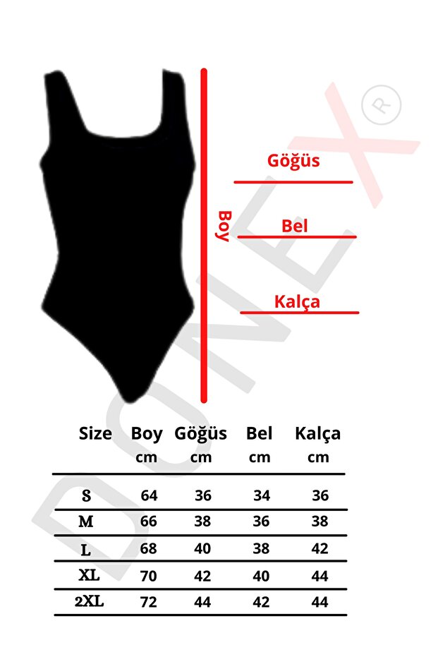 Kadın Kancalı Ip Askılı Bodysuit - 4