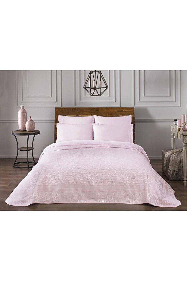 Pink Salice Double Pique Set