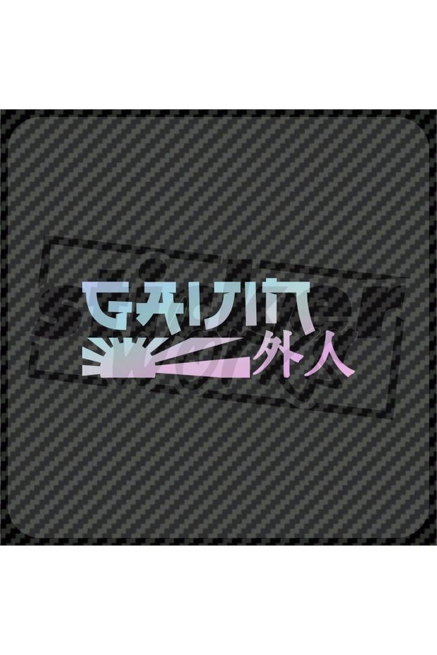 Gaijin Hologram Sticker