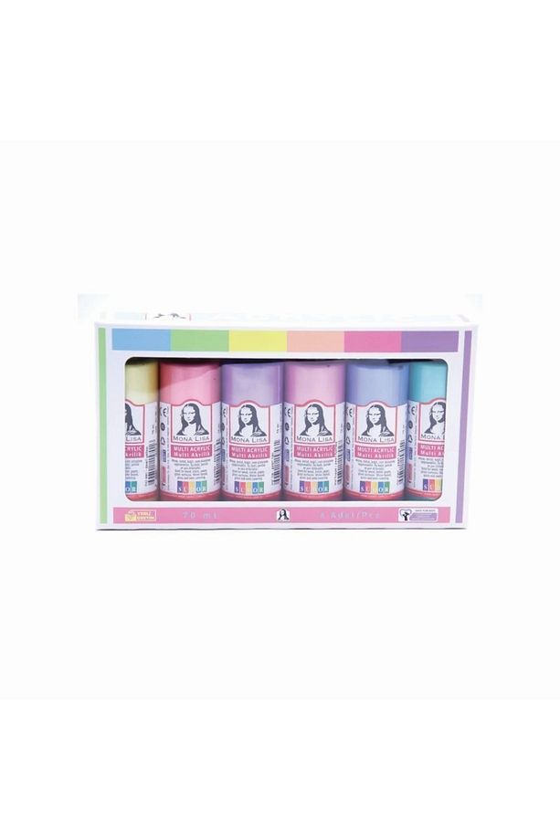 Monalisa Multi Akrilik Boya Inci Set 6x70 ml - 1
