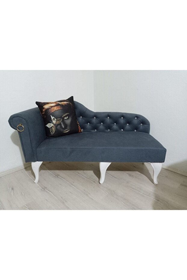 Antrasit Koltuk Puf Bench - 2