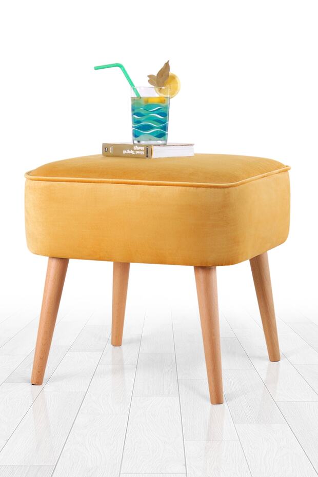 Bolien Puf - Sarı - 1