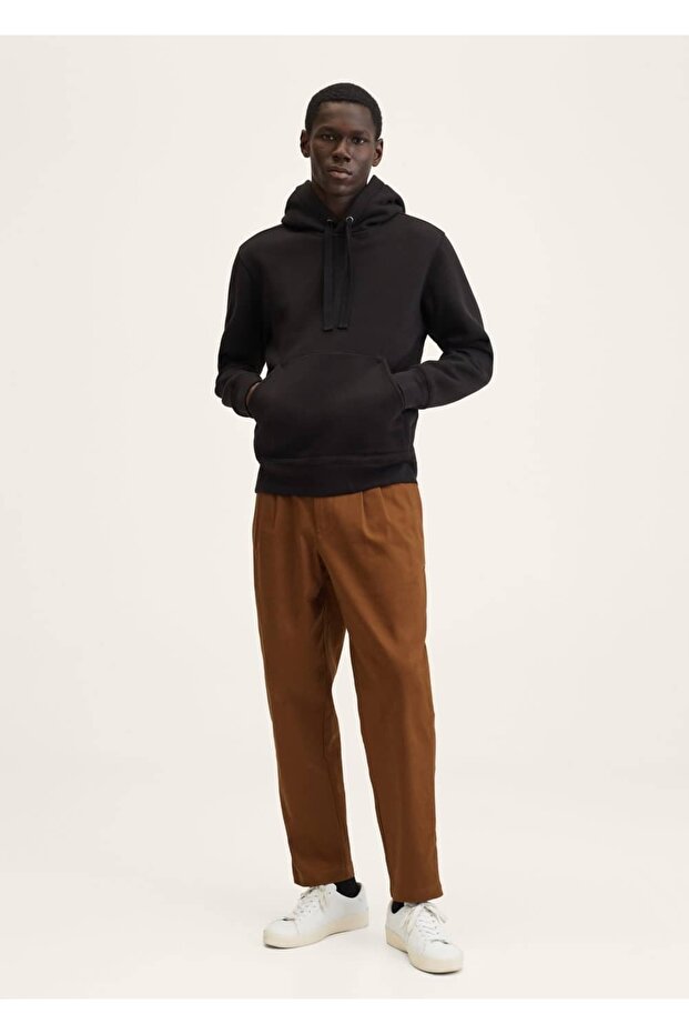 Regular Cut Pleated Trousers - 2