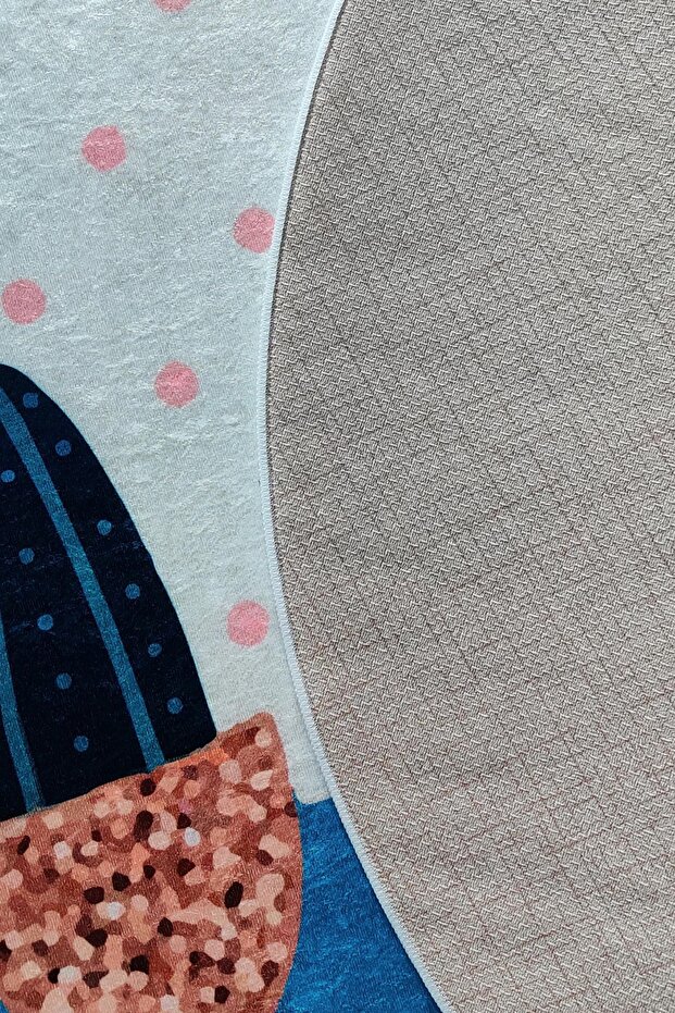 Circle Genç Cactüs Baskılı Halı - 3