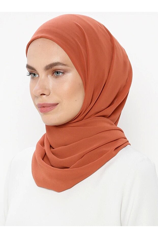 إيشارب شيفون جاهز بعظم داخلي - بلاط