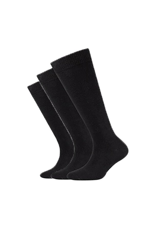 3 Pack Knee Length Socks - 1