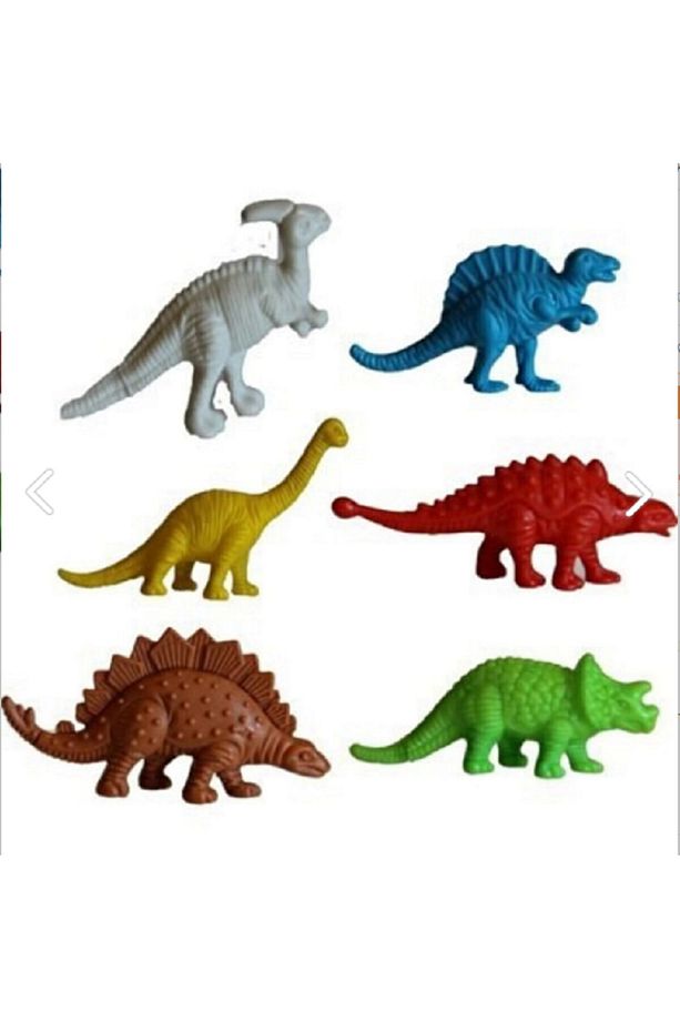Dinozor Oyuncak Seti - 6'lı Dinazor Figürleri ile Gerçekçi Dinozor Dünyası Deneyimi - 2