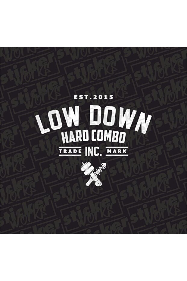 ملصق نوافذ خلفية من نوع Low Down Hard Copbo