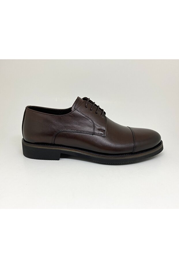 Genuine Leather Brown Men's Classic Shoes
