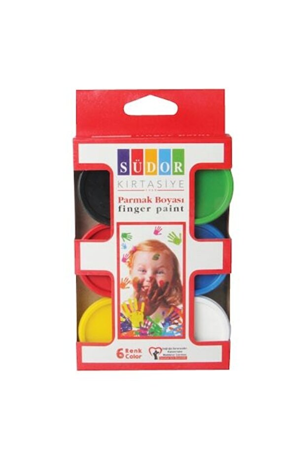 Parmak Boyası Seti 6x30ml - 1