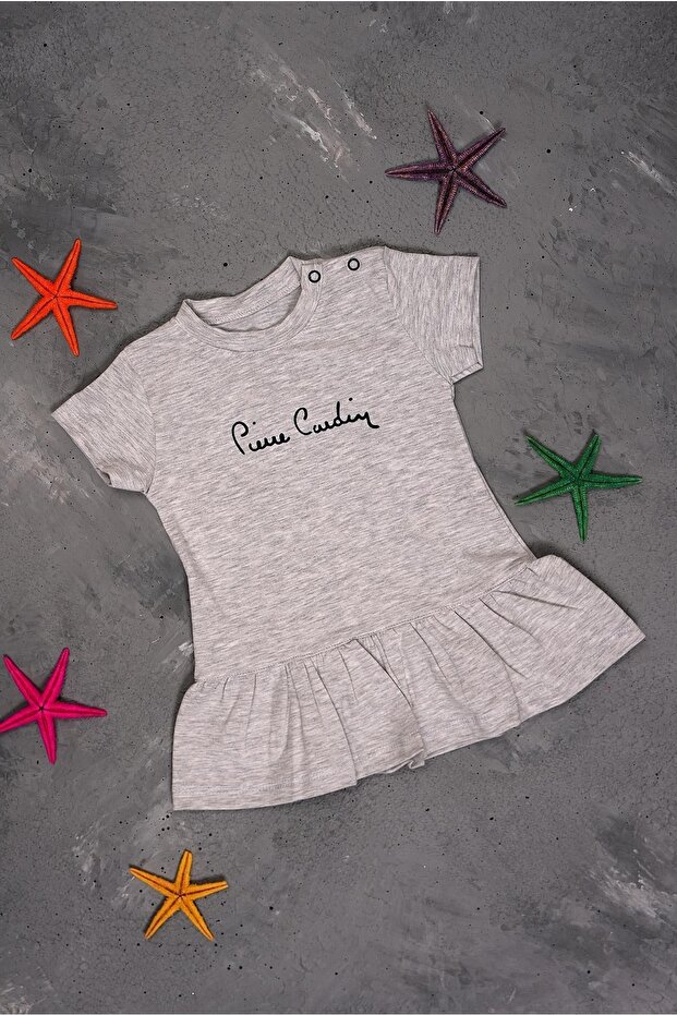 Short Sleeve Snap Baby Girl Dress302546