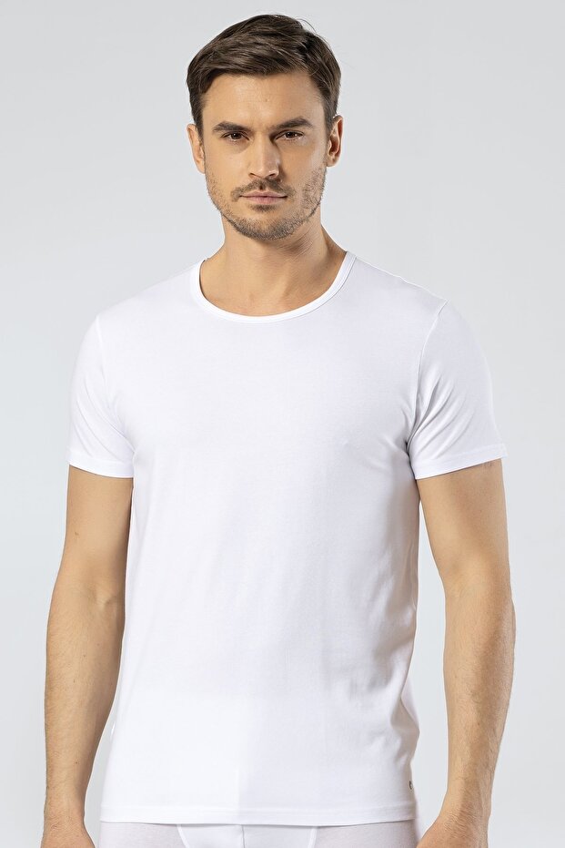 Cotton & Lycra, O-Neck Short Sleeve Men's T-shirt