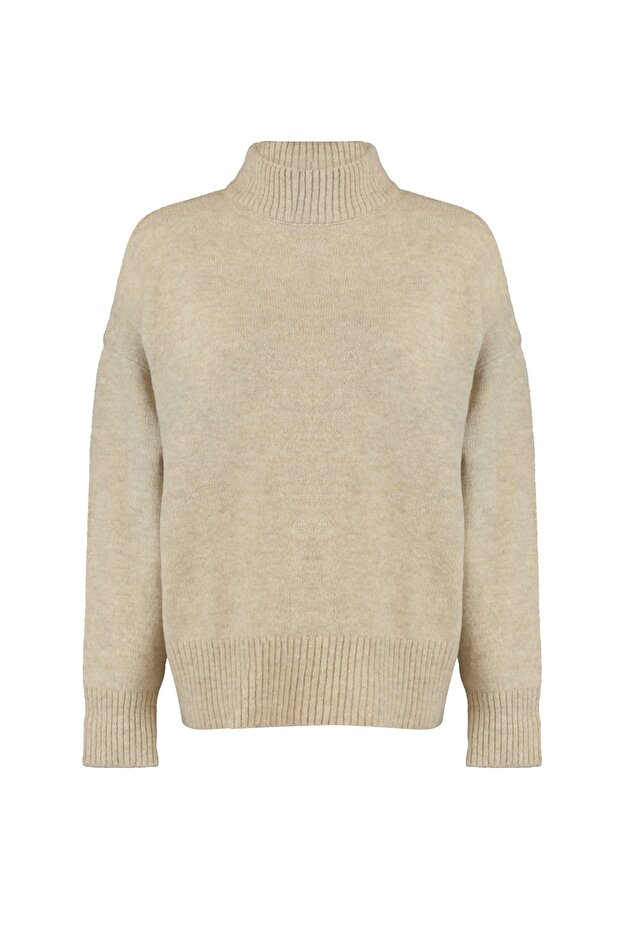 Pulover cu croială largă, textură moale - TWOAW23KZ00469 - 7