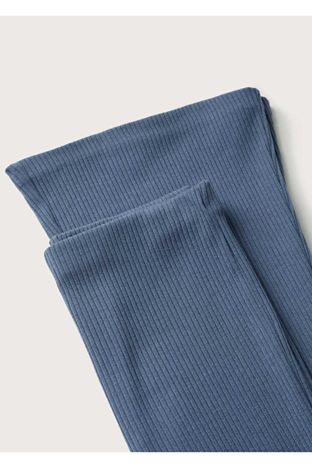 Ispanyol Paçalı Fitilli Pantolon - 6