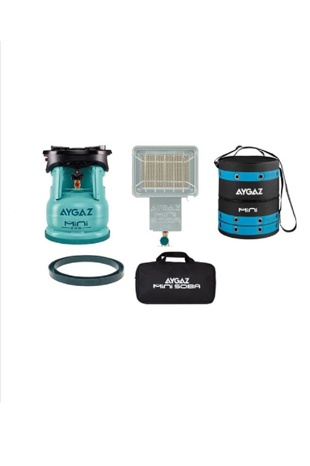 Mini Ocak Ekstra+mini Çanta+mini Eco Soba+mini Soba Çantası+ Mini Ve Mini Altlık Set - 2