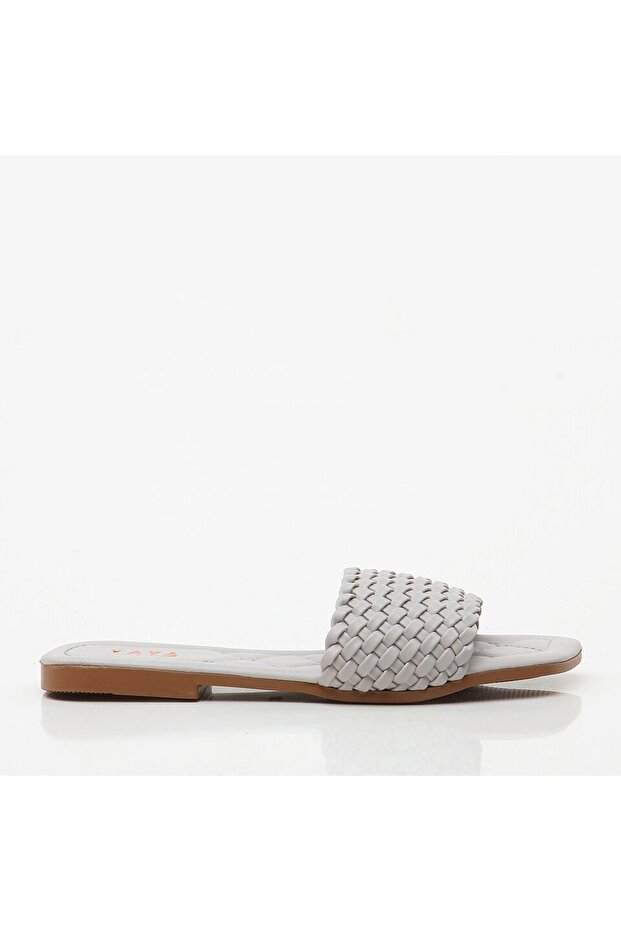 Light Gray Women's Slippers