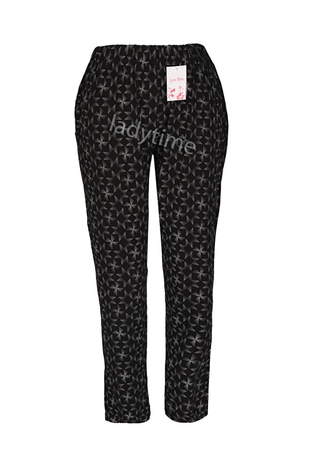Luxury Pocketed Viscose Women's Pajama Bottoms Ze29