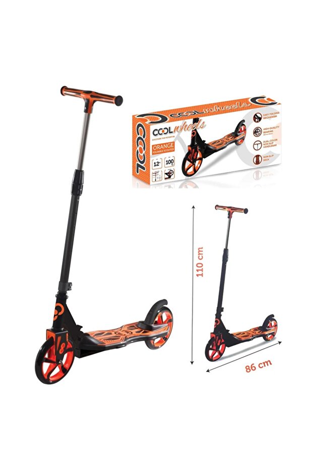 Coolwheels +12 Years 2 Wheel Foldable Scooter with Brake