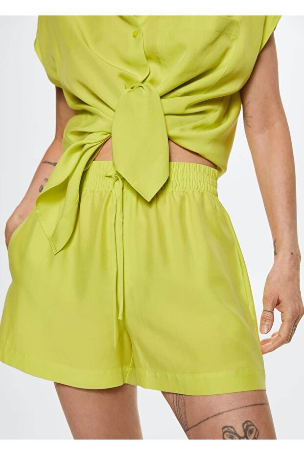 Kadın Liyosel Şort - 1