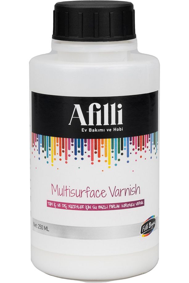 Afilli Multisurface Varnish 250 ml Şeffaf - 1