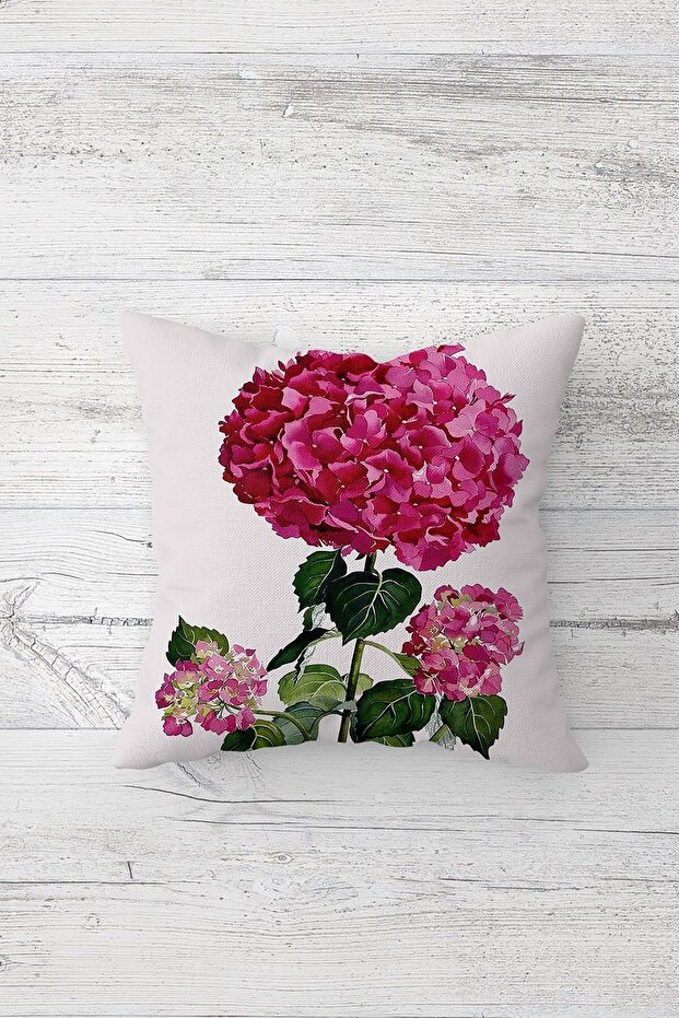 One Side Printed Hidden Zipper Decorative Pillowcase Throw Pillow Case Seat Pillowcase