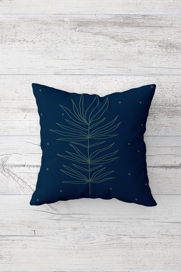 One Side Printed Hidden Zipper Washable Stain Resistant Decorative Throw Pillow Cover Pillow Case