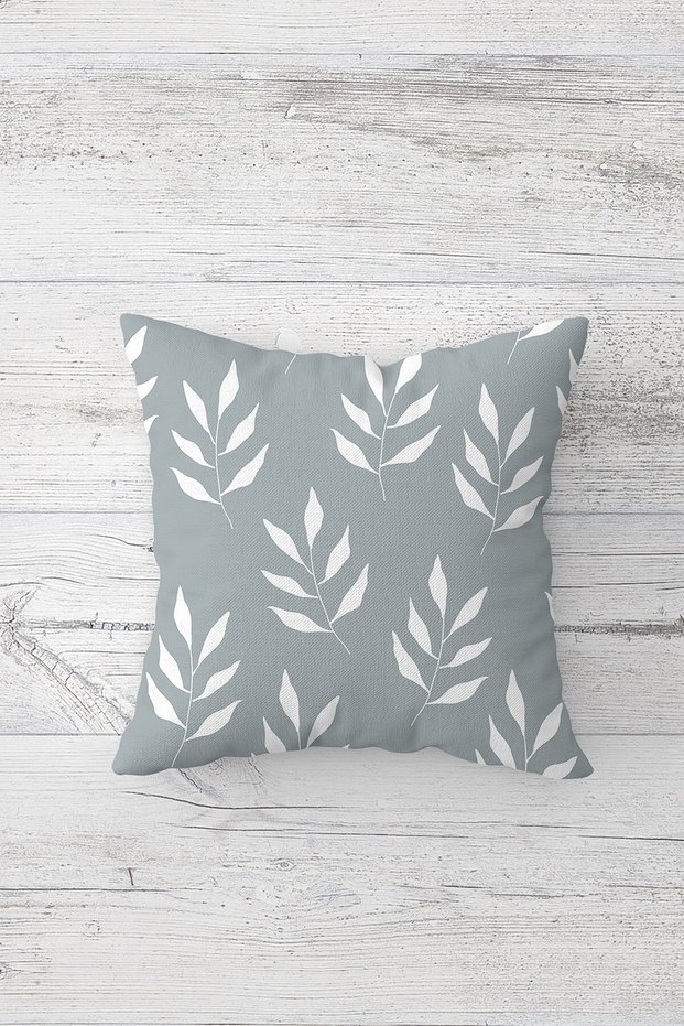 One Side Printed Hidden Zipper Washable Stain Resistant Decorative Throw Pillow Cover Pillow Case