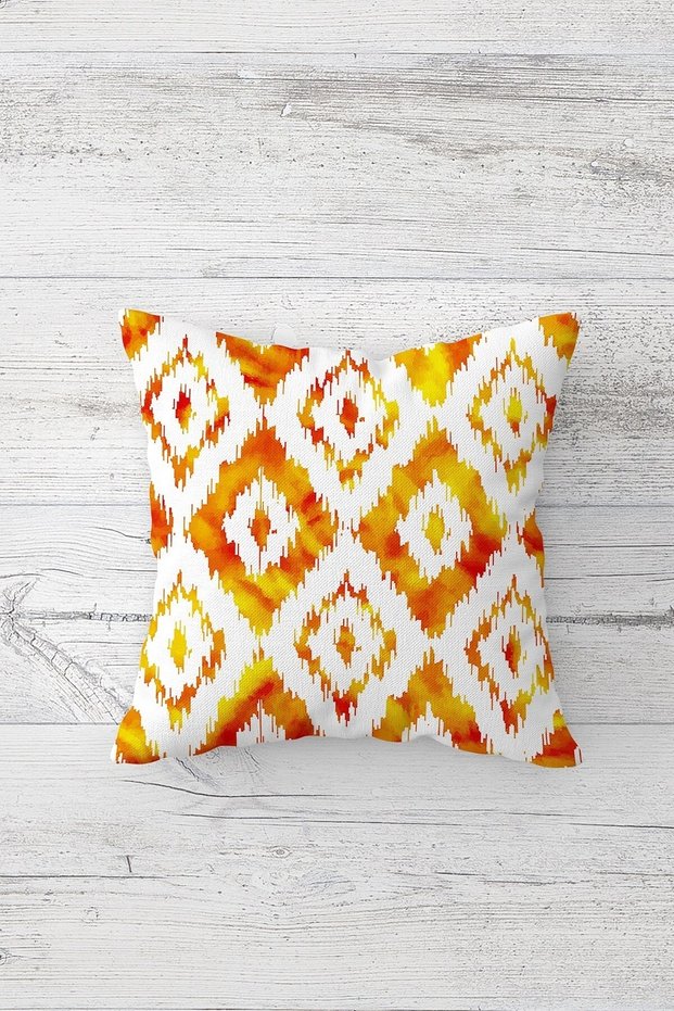 One Side Printed Hidden Zipper Washable Stain Resistant Decorative Throw Pillow Cover Pillow Case