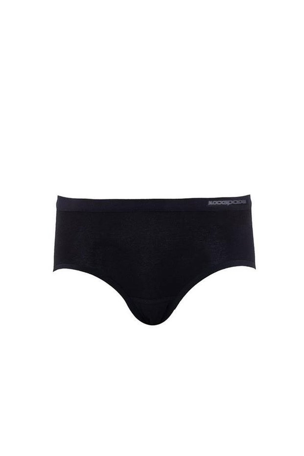 Essential Midi Waist Black Slip 1306