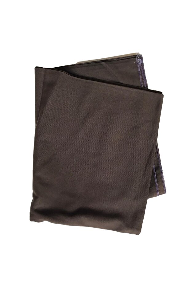 مفرش طاولة أوكي جيم مقاس 140x140 بني داكن