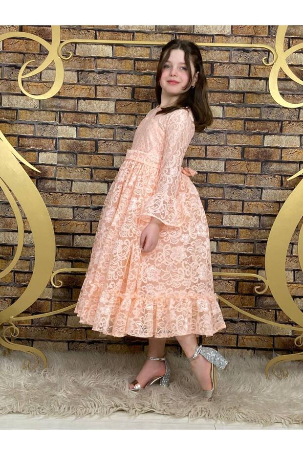 Elit Model Somon Elbise - 2