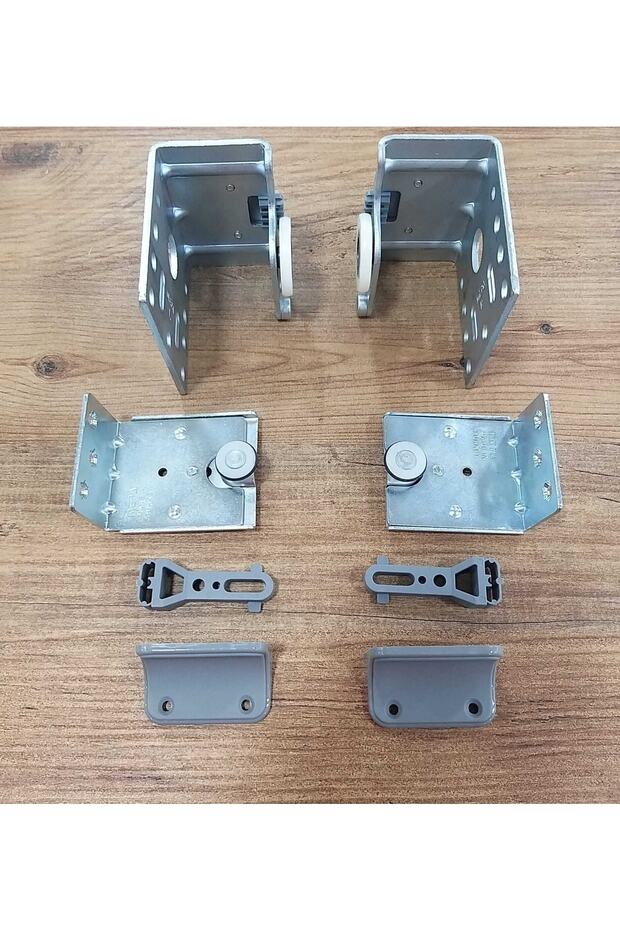 Mepa Gm10-1 Üsten Asma Ağır Sistem (DIŞ KAPAK) Sürgülü Ray Dolap Gardırop Kapak Sistemi - 2