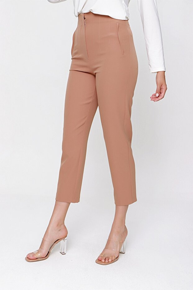 Yüksek Bel Pantolon - 5
