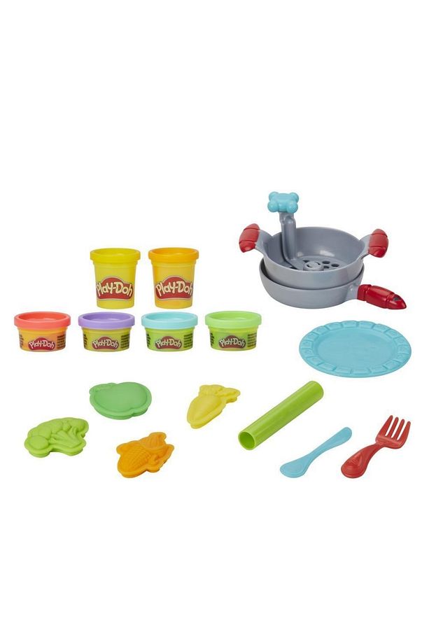 Play-doh Mutfak Atölyesi Eğlenceli Makarna Seti-e9369 - 2