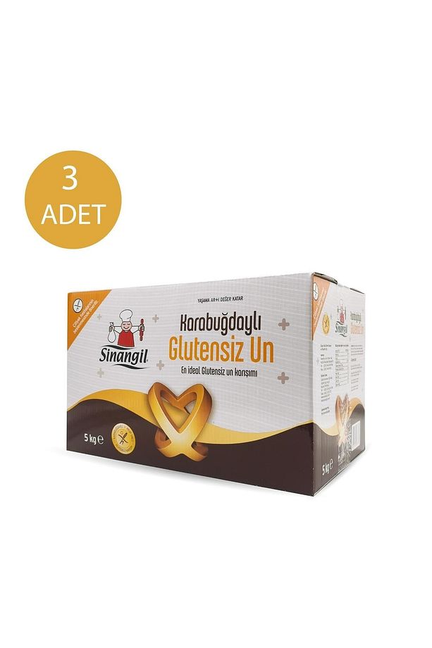 Karabuğdaylı Glutensiz Un 5 Kg 3 Adet - 2