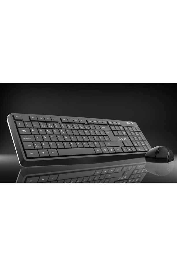 Iws-538 Wireless Slim Dizayn Soft Touch Q Klavye & Mouse Set - 2