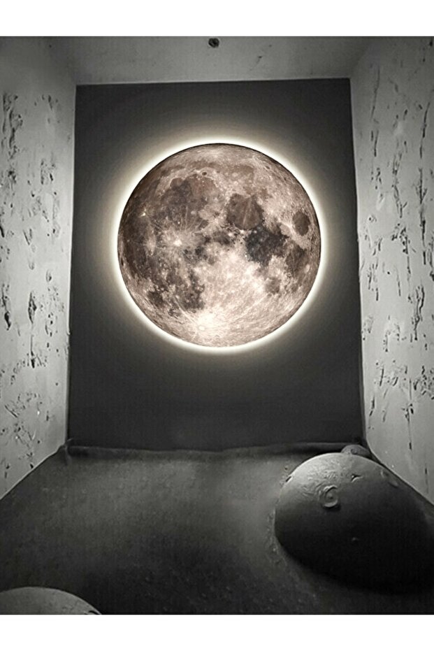 New-moon, Modern Aplik 30 cm Led 25watt Led Duvar Aplikleri, Yatak Odası Aplik, Yatak Başı Aplik - 5