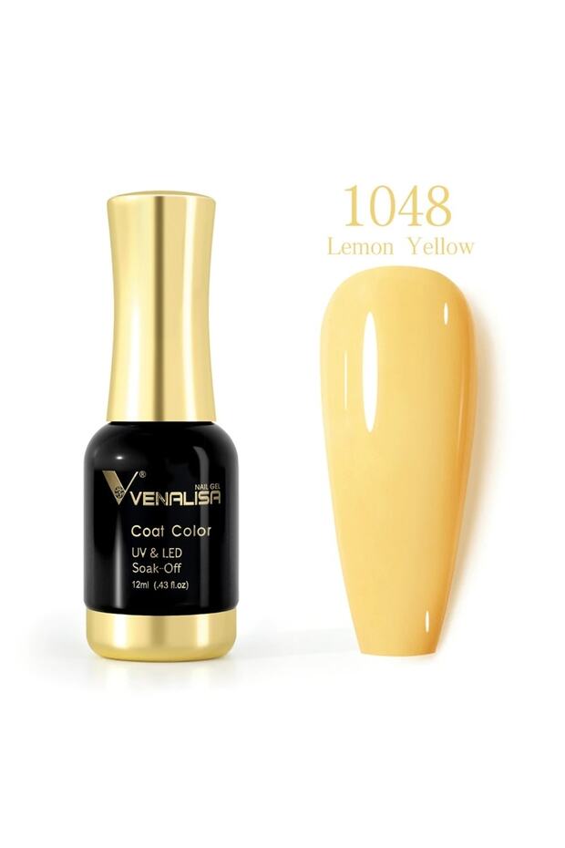 12 ml Kalıcı Oje Lemon Yellow Uv Led Oje 1048 - 1
