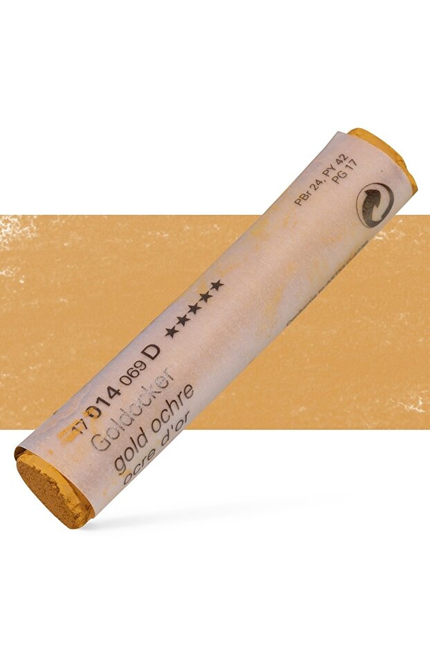 Soft Pastel Paint Gold Ochre 014 D (pure Color)