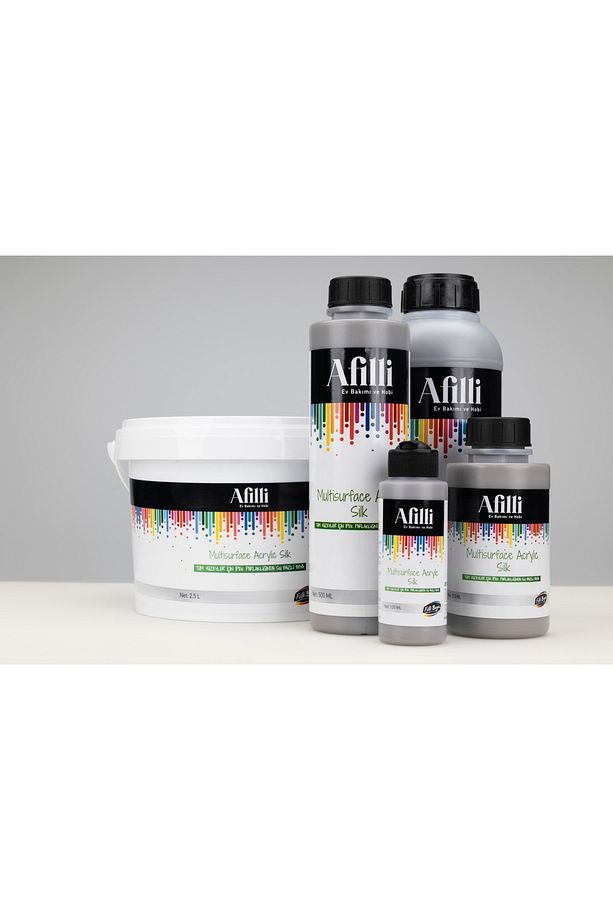 Afilli Multisurface Akrilik Ipeksi Mat 120 ml Andezit 50 - 4