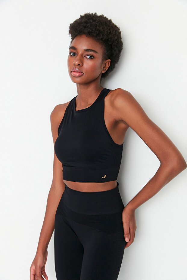 Vella - Racerback Siyah Bra - 1