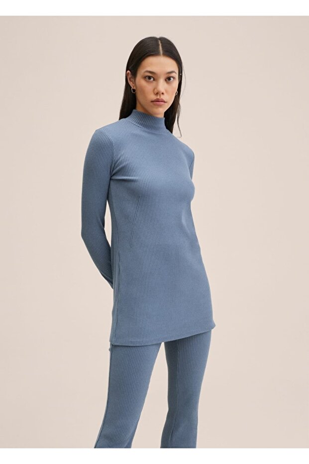 Ispanyol Paçalı Fitilli Pantolon - 7