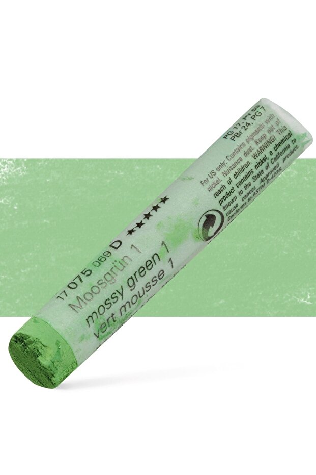 Soft Pastel Paint Mossy Green 1 075 D (pure Color)
