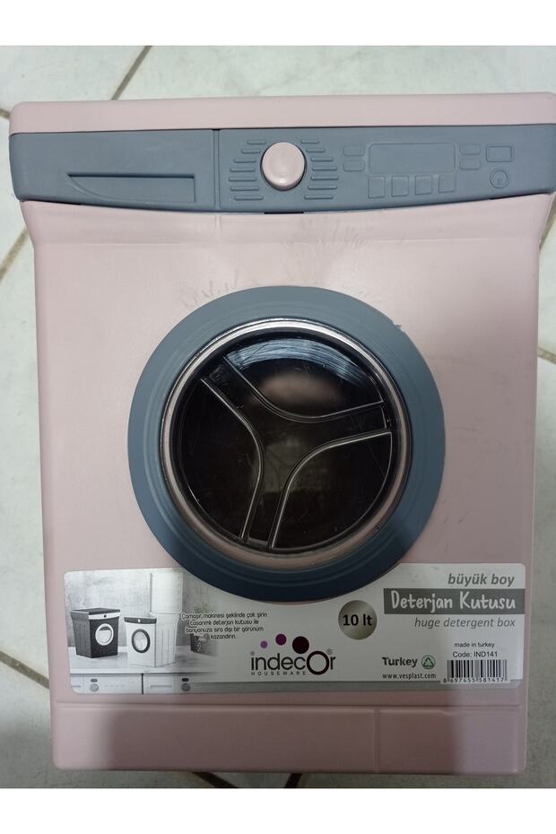 Large Size Pink Laundry Detergent Box - 2
